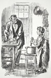 Preparazione della medicina da John Leech